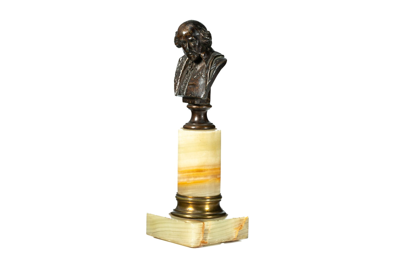 BRONZE BUST OF SHAKESPEARE (1 of 7)