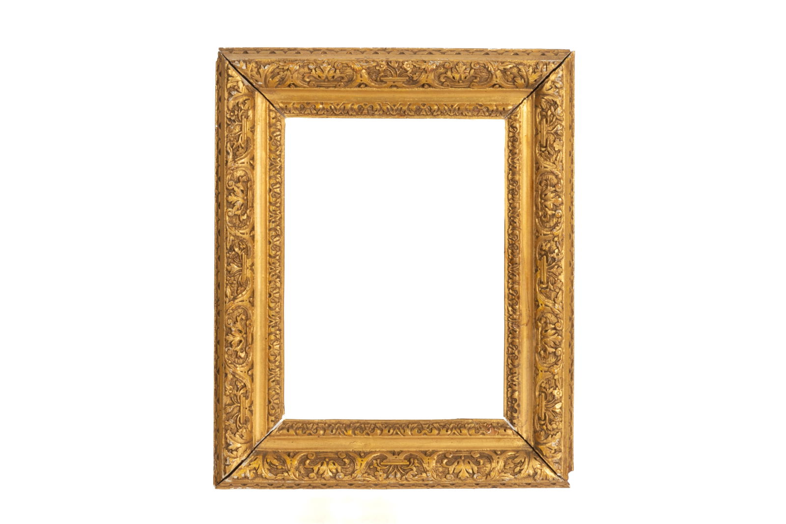 ANTIQUE GILTWOOD FRAME. ENGLISH, 18th C (1 of 4)
