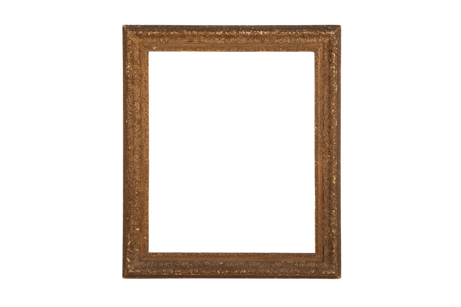 ANTIQUE GILTWOOD FRAME. ENGLISH, 17th C (1 of 5)