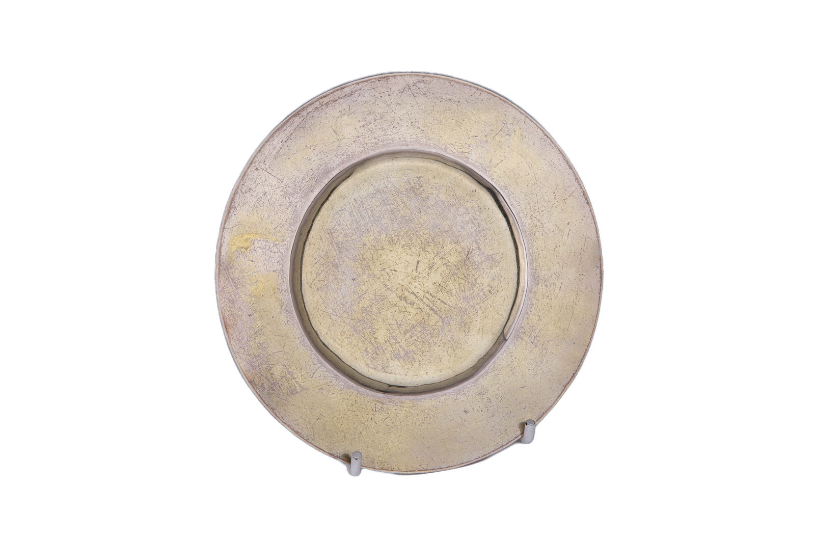 LAURENT AMIOT 18th C SILVER PATEN (1 of 2)