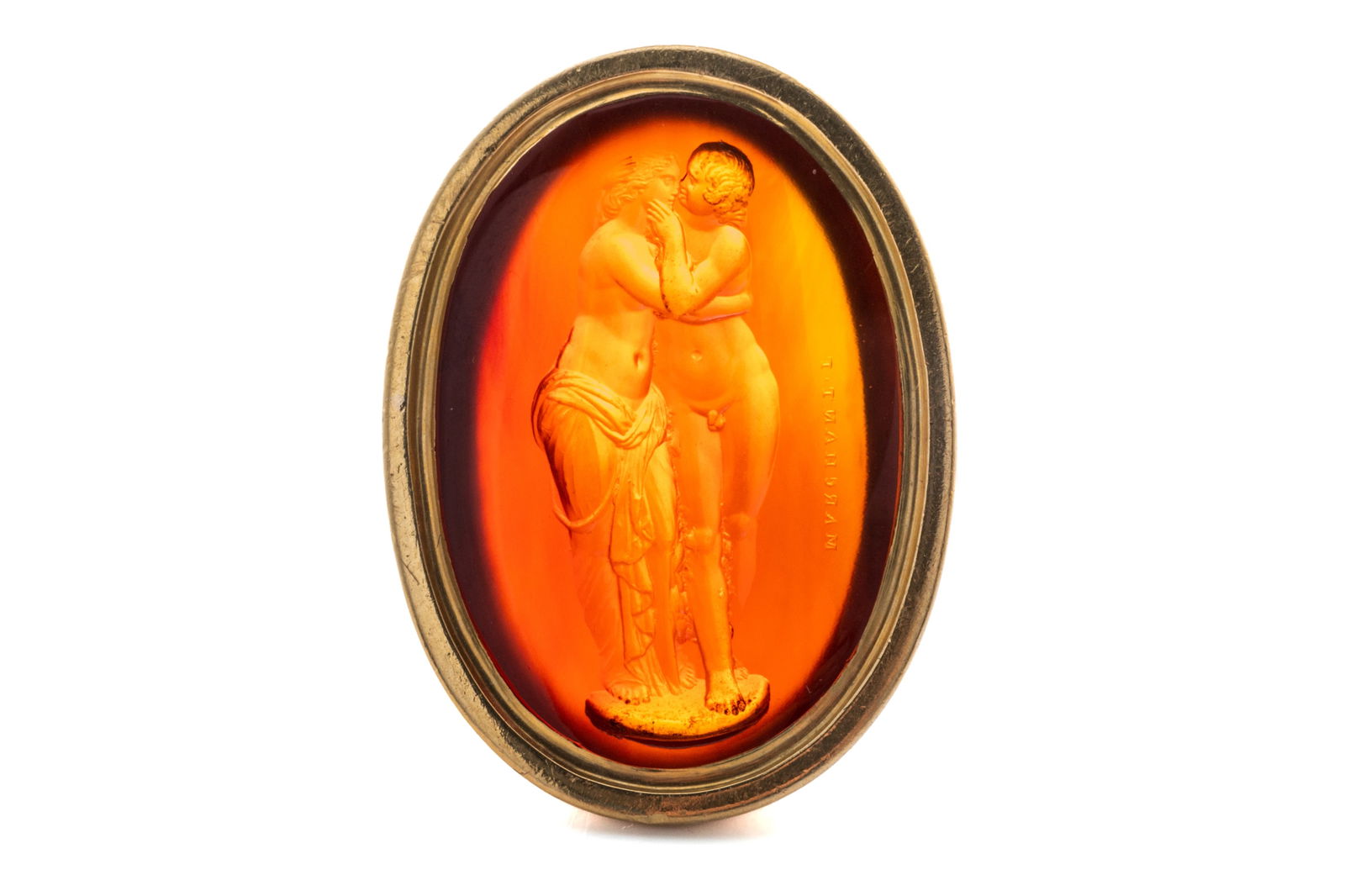 IMPORTANT EARLY 18th C. N. MARCHANT INTAGLIO RING (1 of 11)