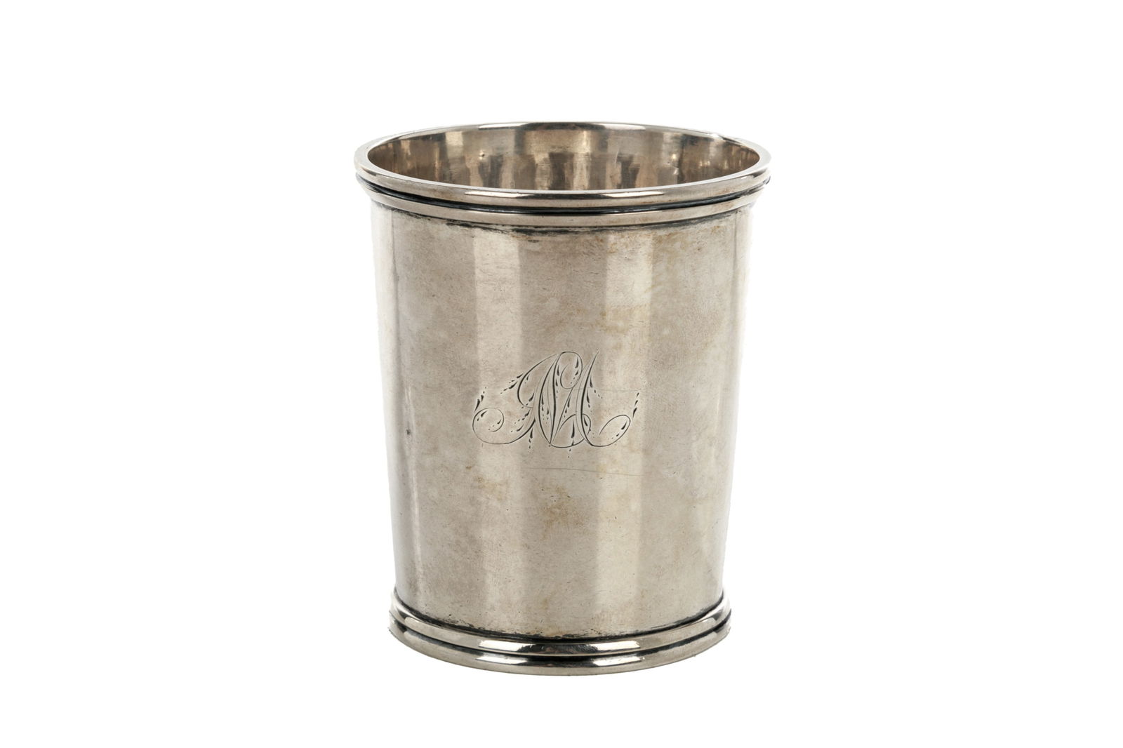 19th C AMERICAN SILVER JULEP CUP (1 of 2)