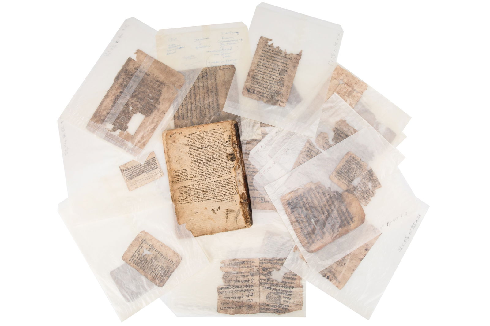 GROUP OF 17th & 18th C MANUSCRIPT FRAGMENTS (1 of 5)