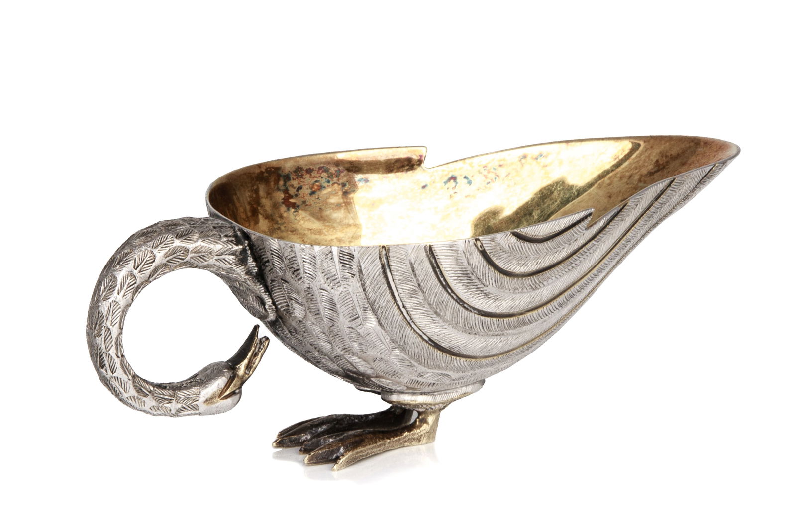 NOVELTY MEXICAN SILVER CREAM JUG, 118g (1 of 4)