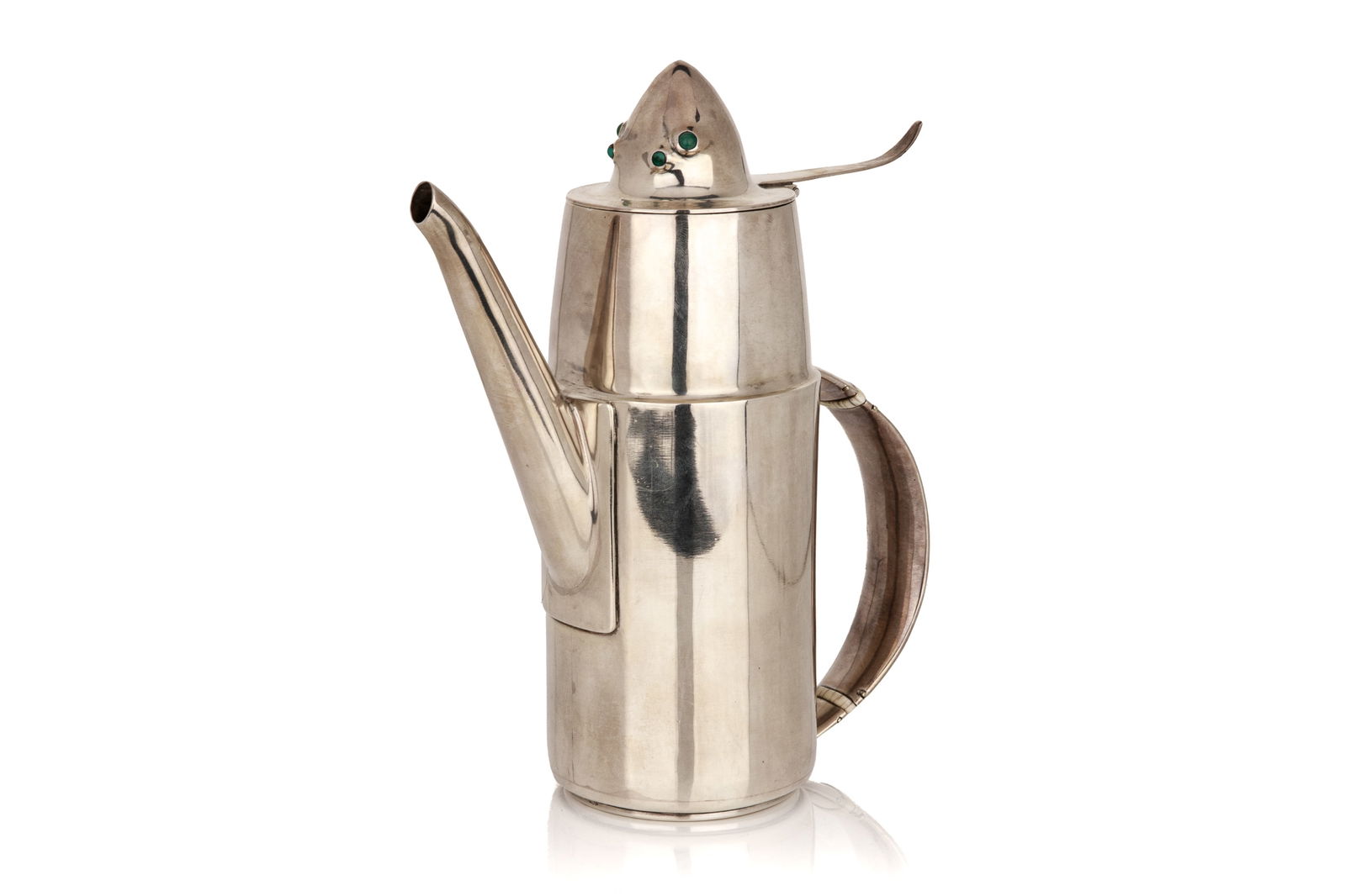 CYMRIC LIBERTY SILVER COFFEE POT, 529g (1 of 5)