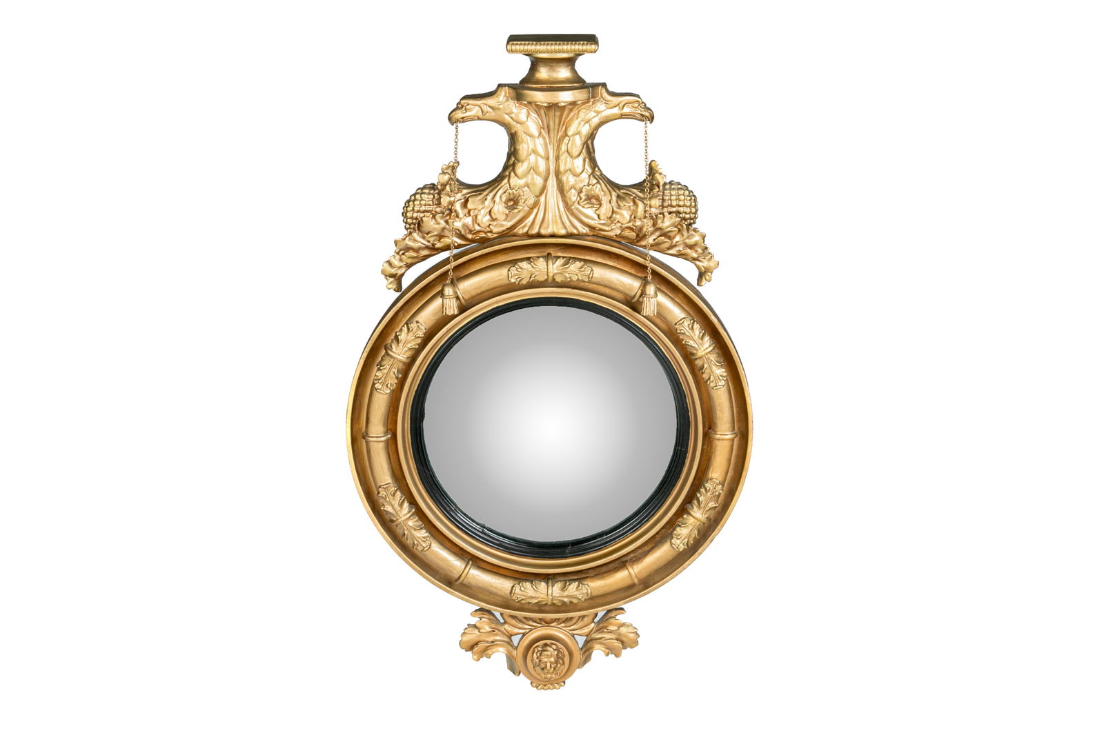 REGENCY PERIOD CONVEX MIRROR (1 of 1)