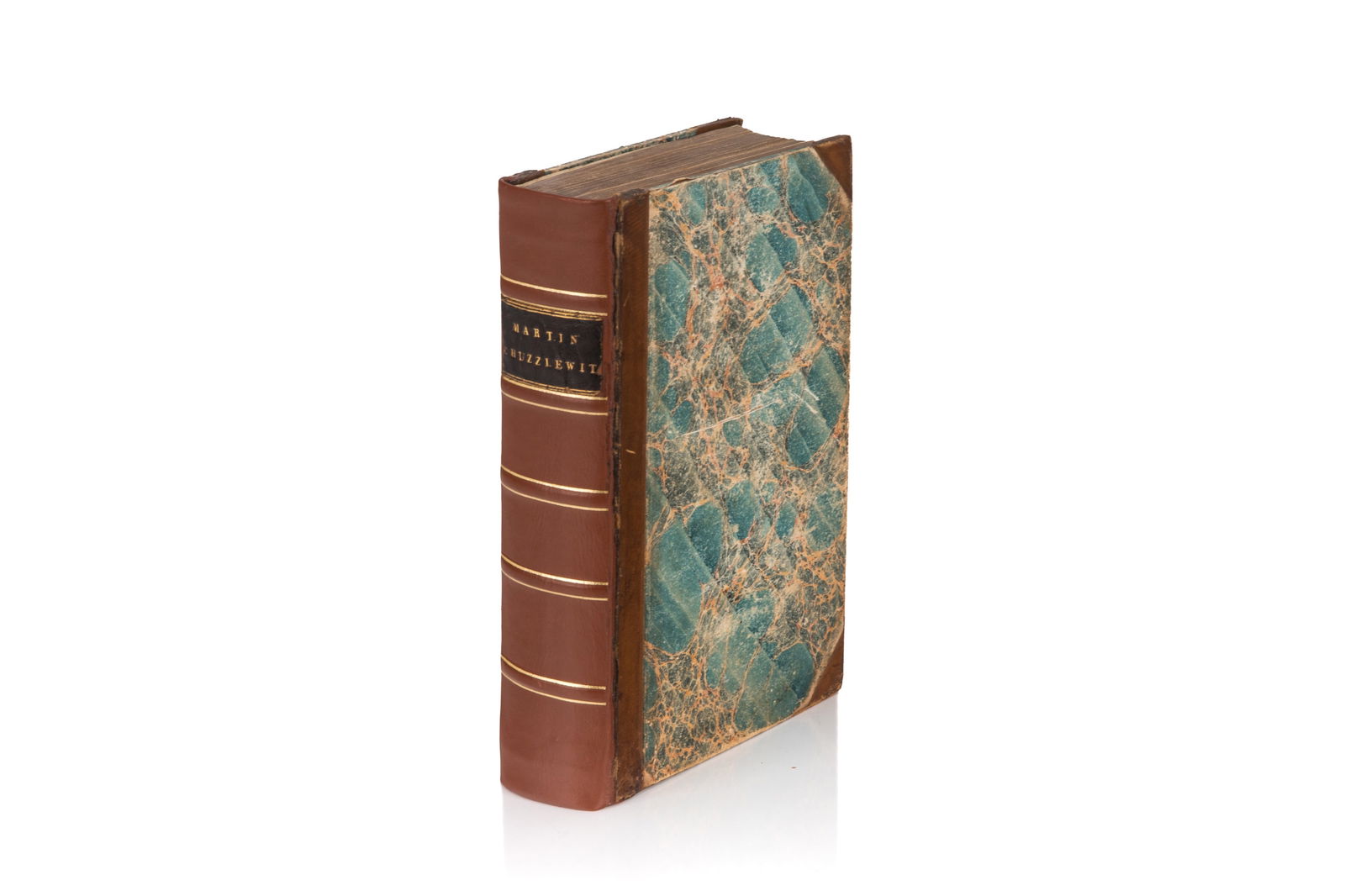 DICKENS. MARTIN CHUZZLEWIT, FIRST EDITION (1844) (1 of 3)