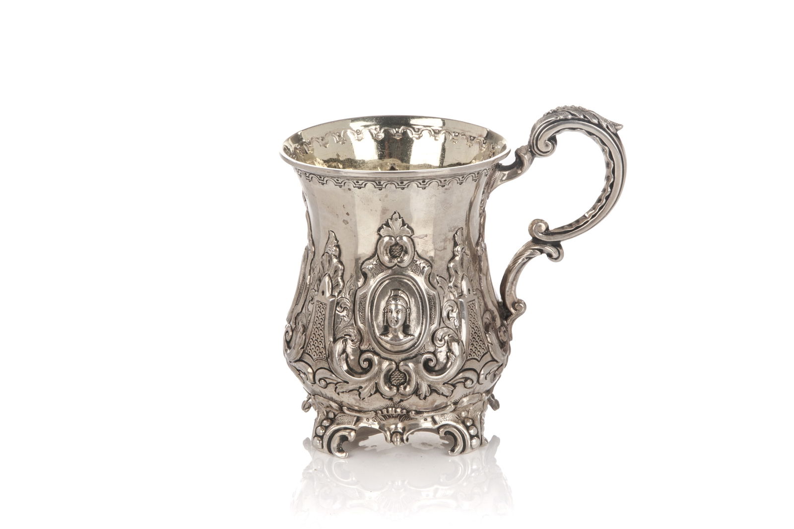VICTORIAN SILVER MUG, 127g (1 of 5)