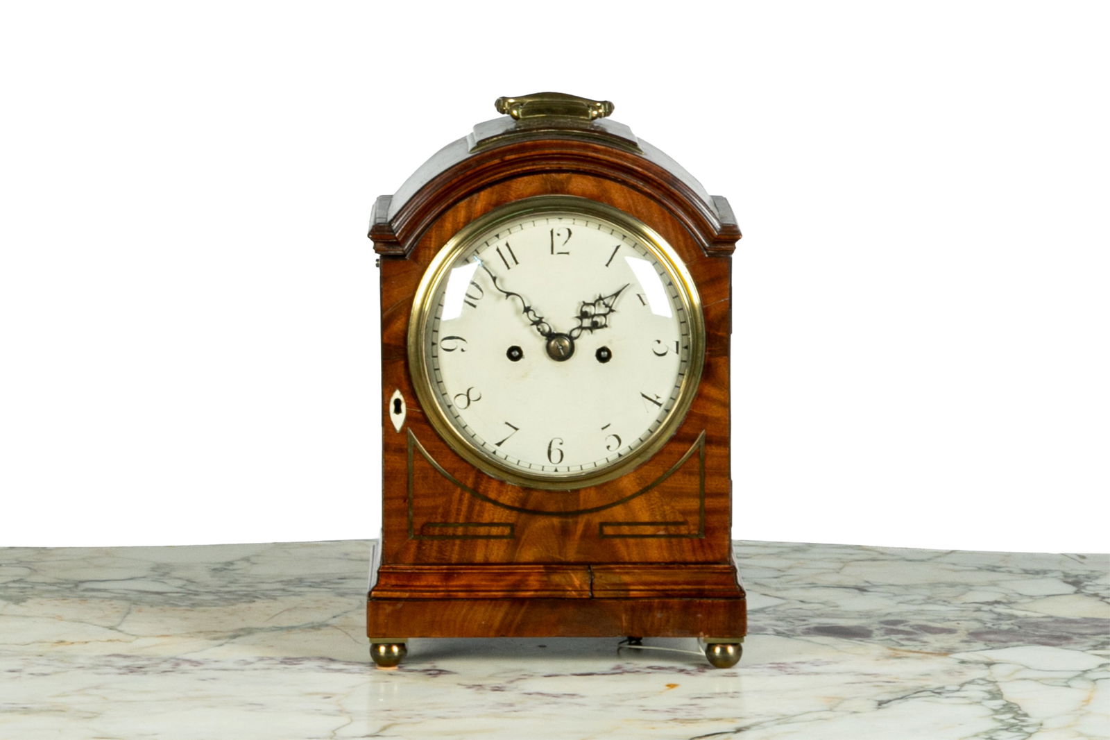 19th C ENGLISH BRACKET CLOCK (1 of 2)