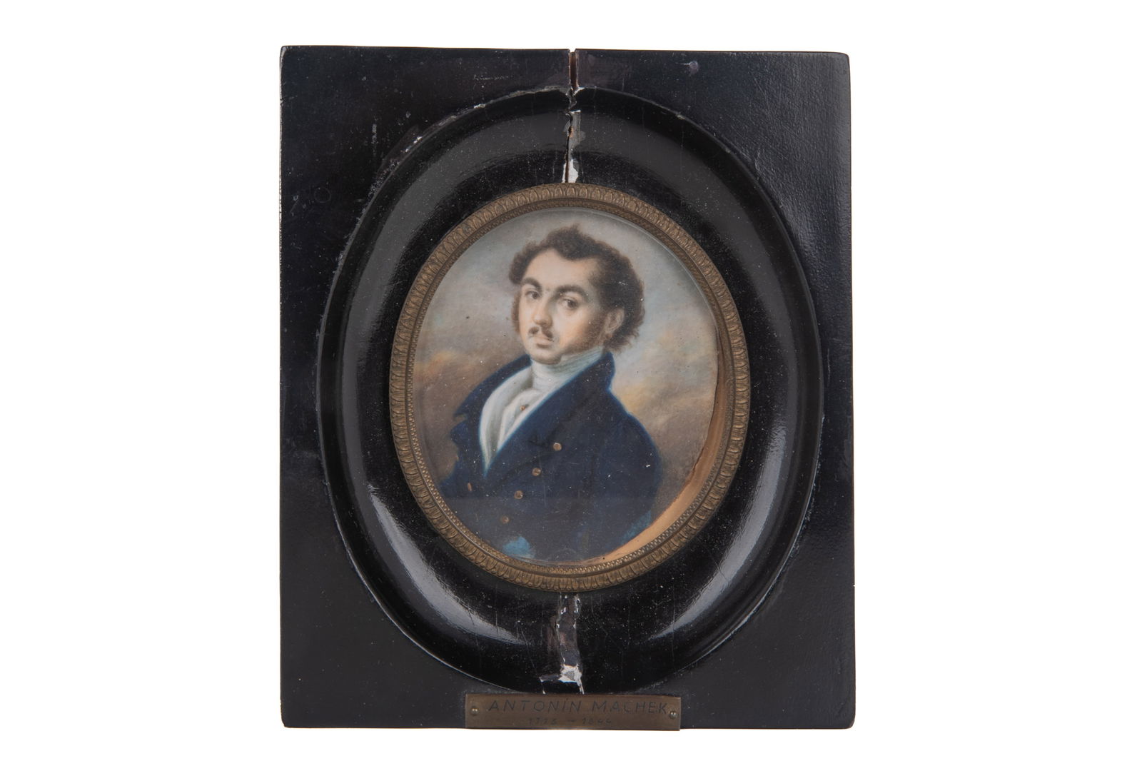 PAIR OF NAPOLEON AND JOSEPHINE MINIATURES (1 of 2)