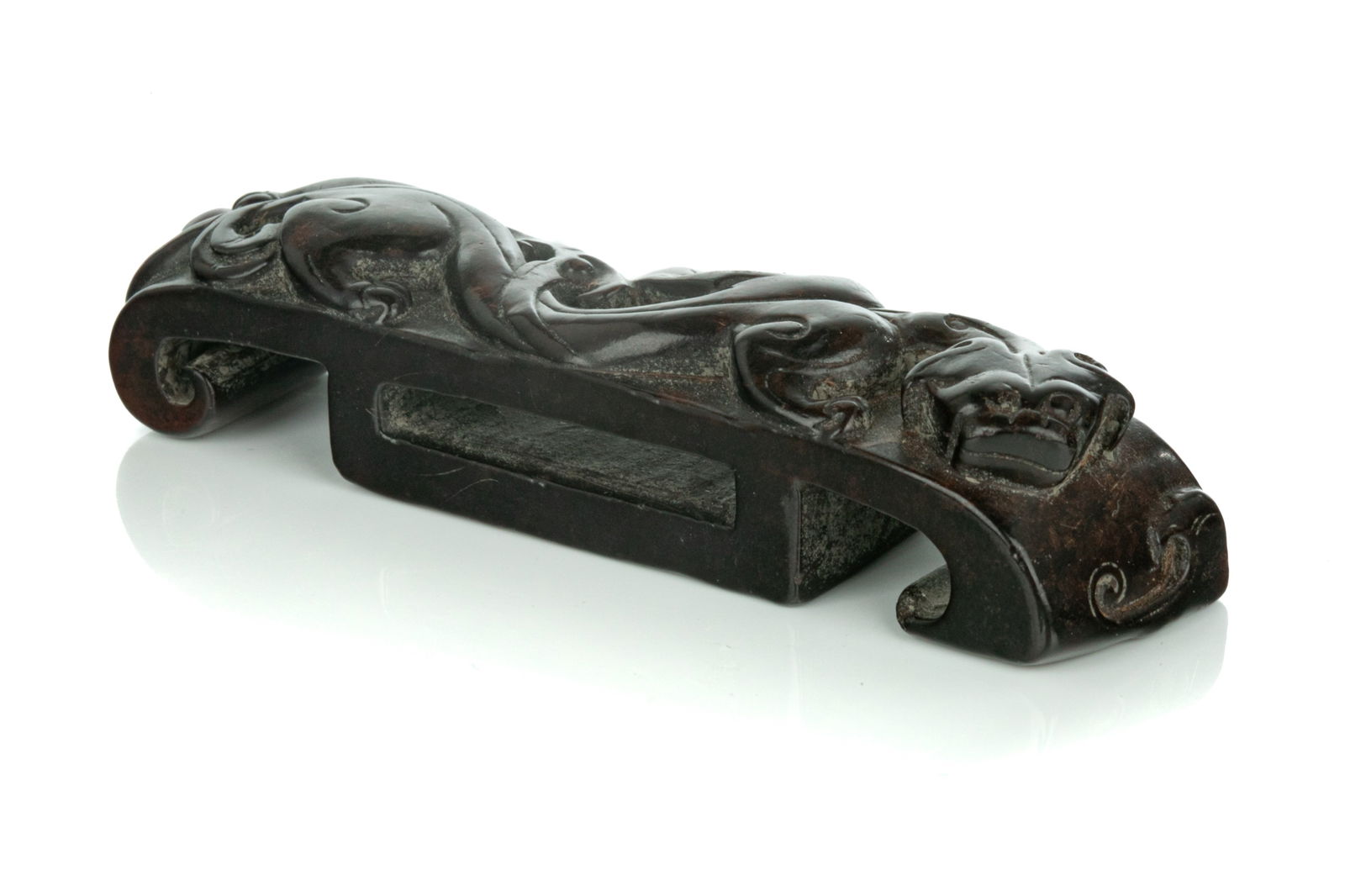 BROWN JADE CHILONG SWORD SLIDE (1 of 4)