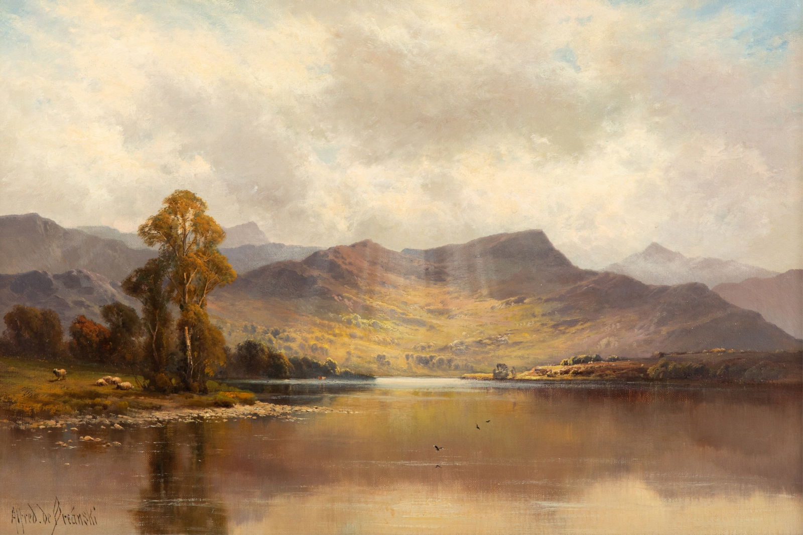 ALFRED DE BREANSKI, RBA (British, 1852-1928) (1 of 5)