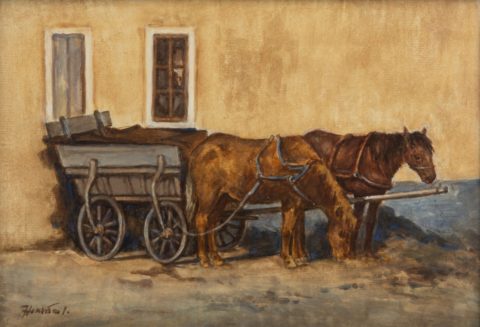 ISTVAN HORVATH (Hungarian, 1904-1994) (1 of 5)