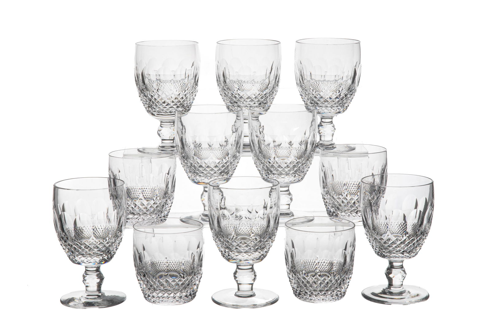 TWELVE WATERFORD 'COLLEEN' GLASSES (1 of 2)