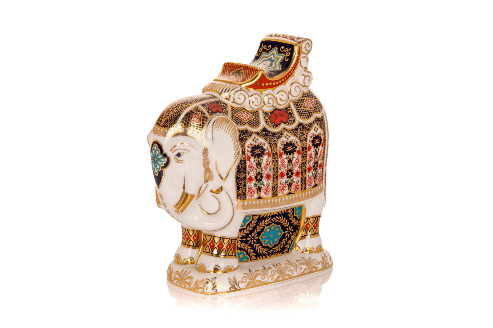 LARGE ROYAL CROWN DERBY ELEPHANT PAPERWEIGHT (1 of 6)
