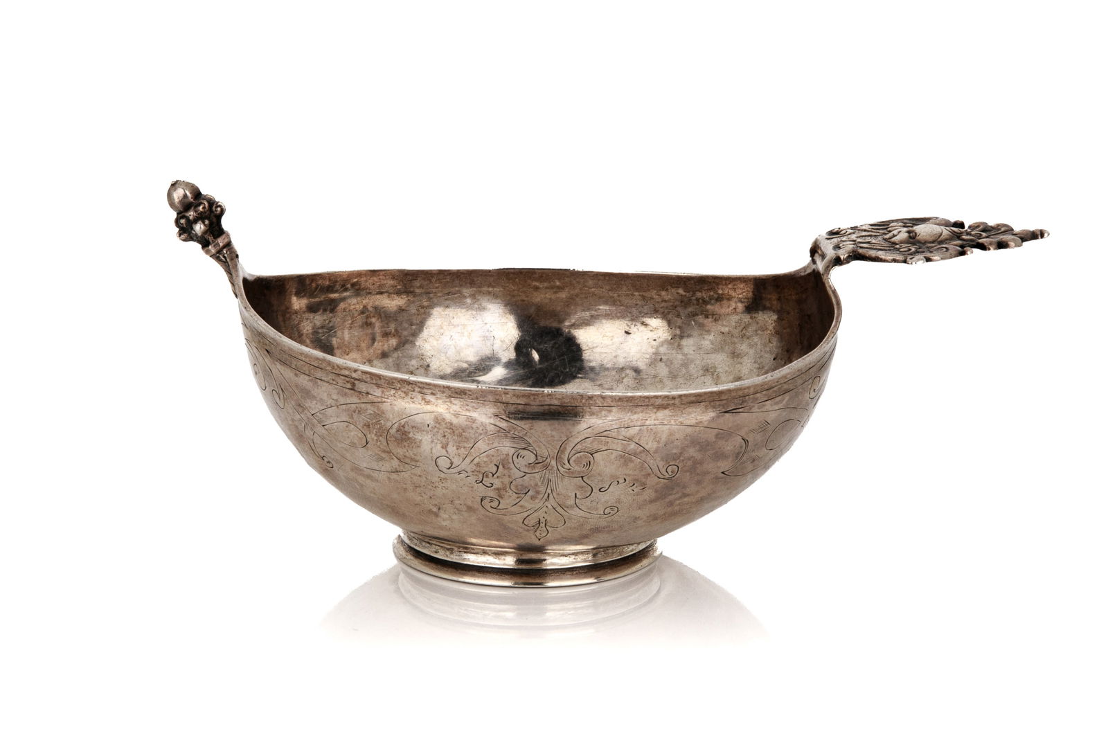 18th C SWEDISH SILVER CUP, 154g (1 of 7)