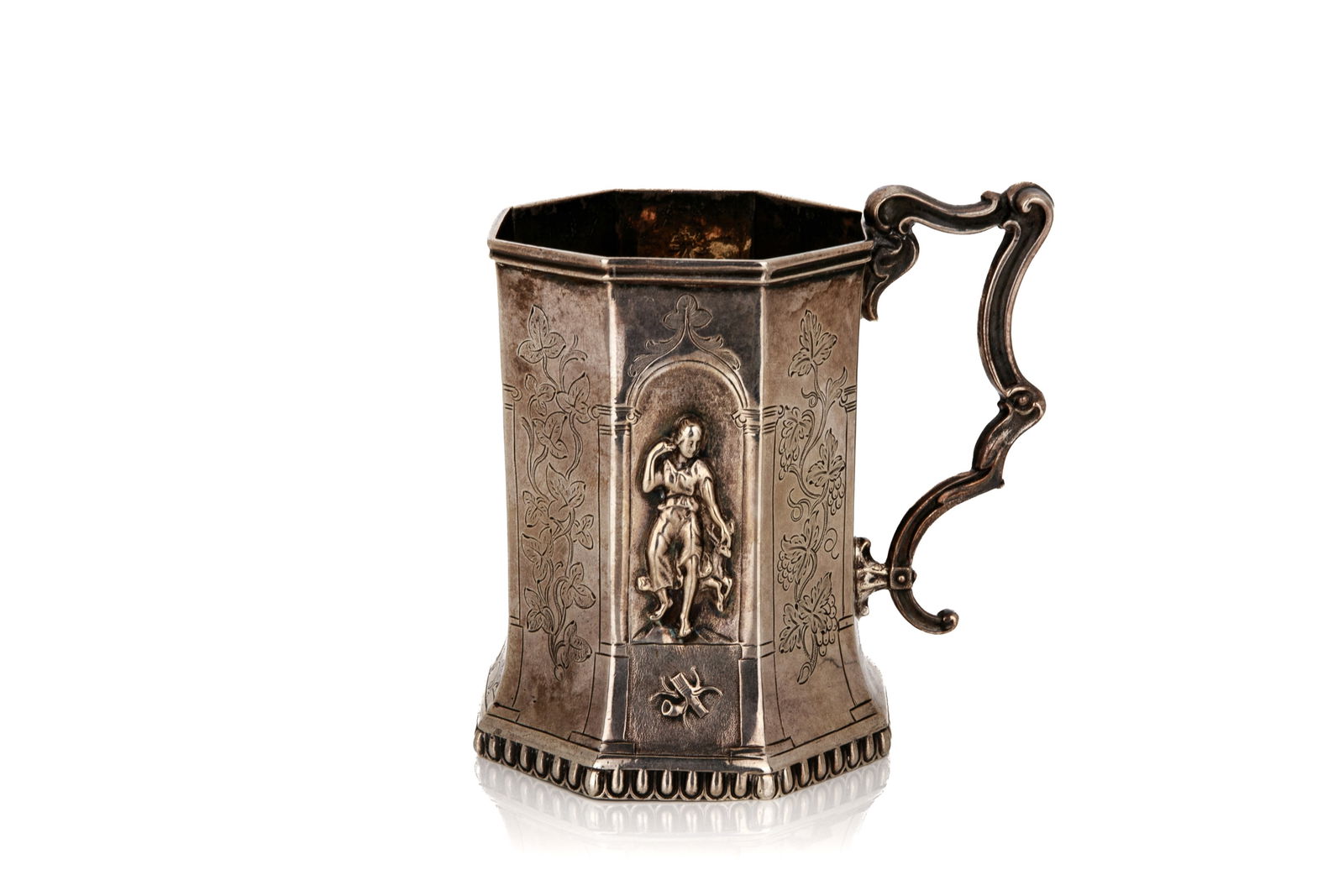 VICTORIAN SILVER MUG, 194g (1 of 4)