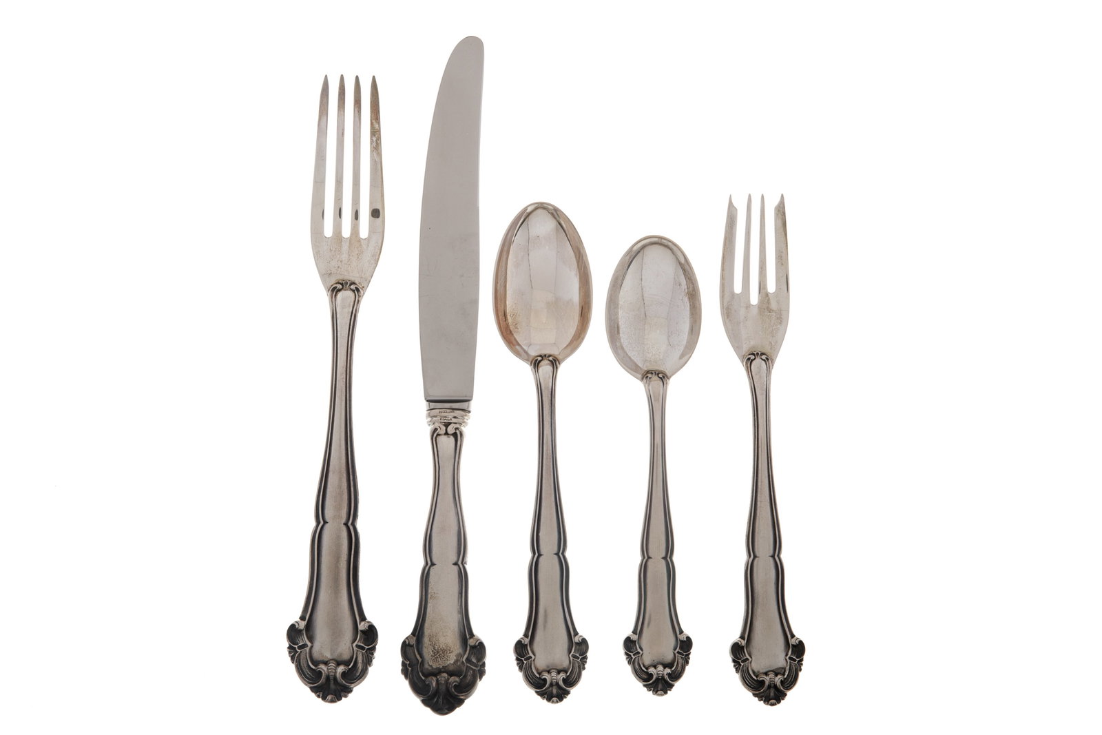 BUCCELLATI 'GRANDE IMPERIALE' FLATWARE SET, 2464g (1 of 2)