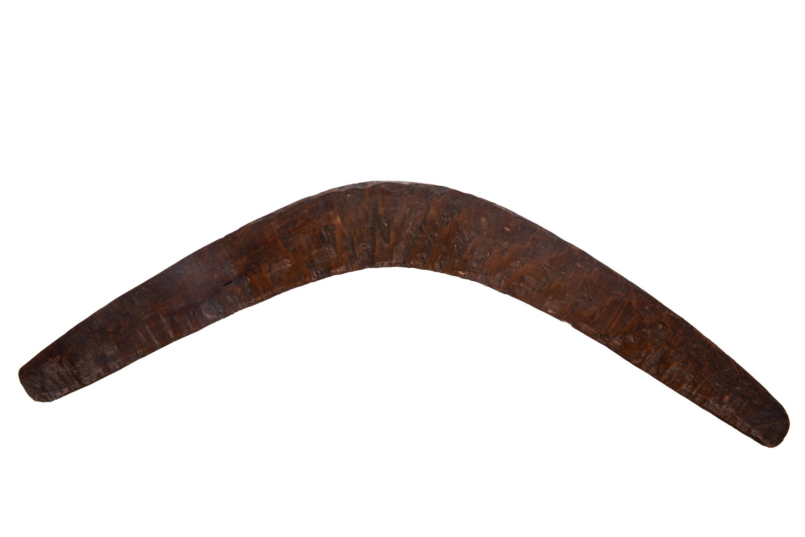 ABORIGINAL WOOD  BOOMERANG (1 of 3)
