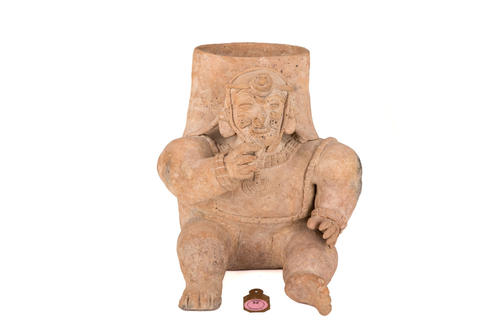 SOUTH AMERICAN TERRACOTTA VESSEL (1 of 6)