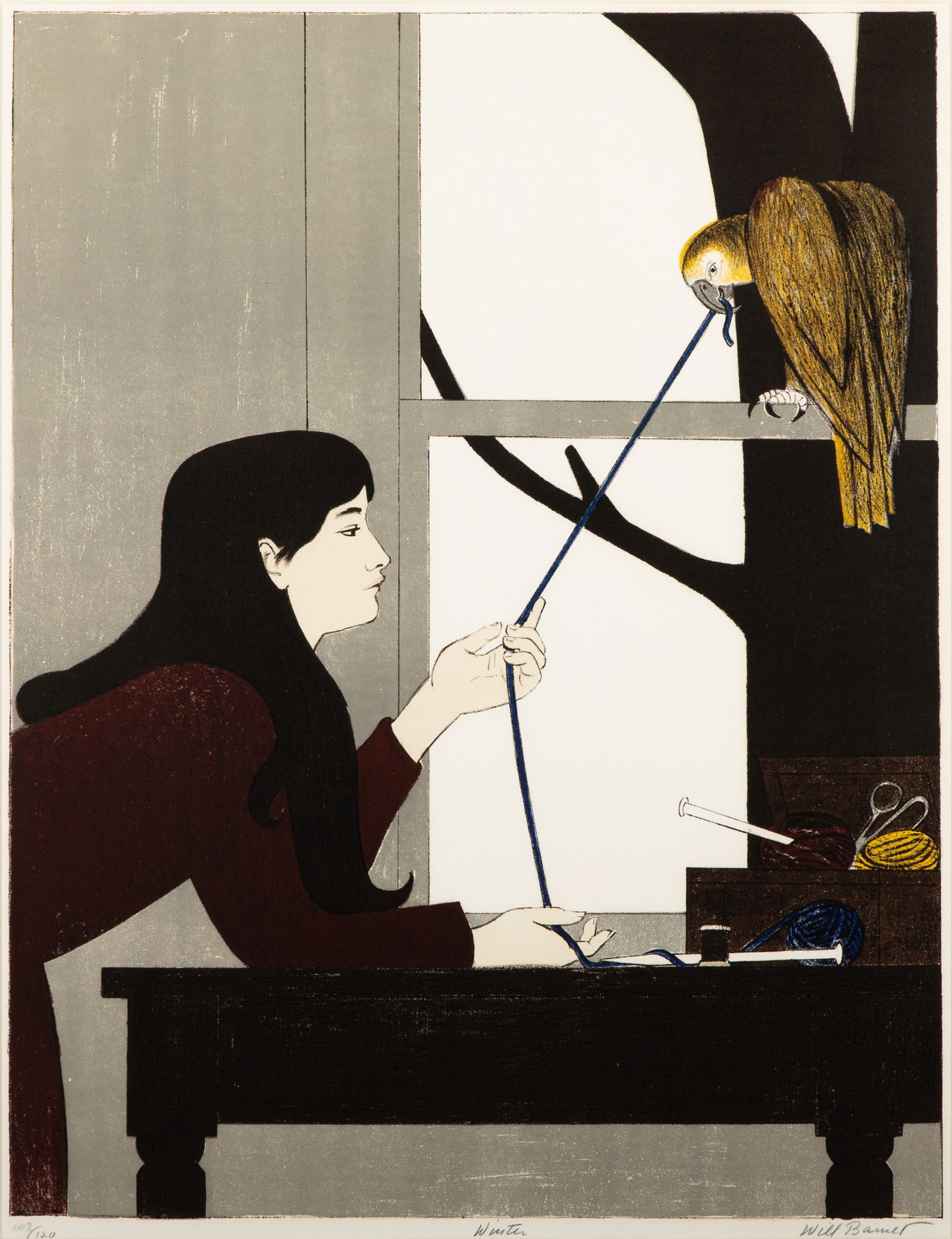 WILL R. BARNET (American, 1911-2012) (1 of 5)