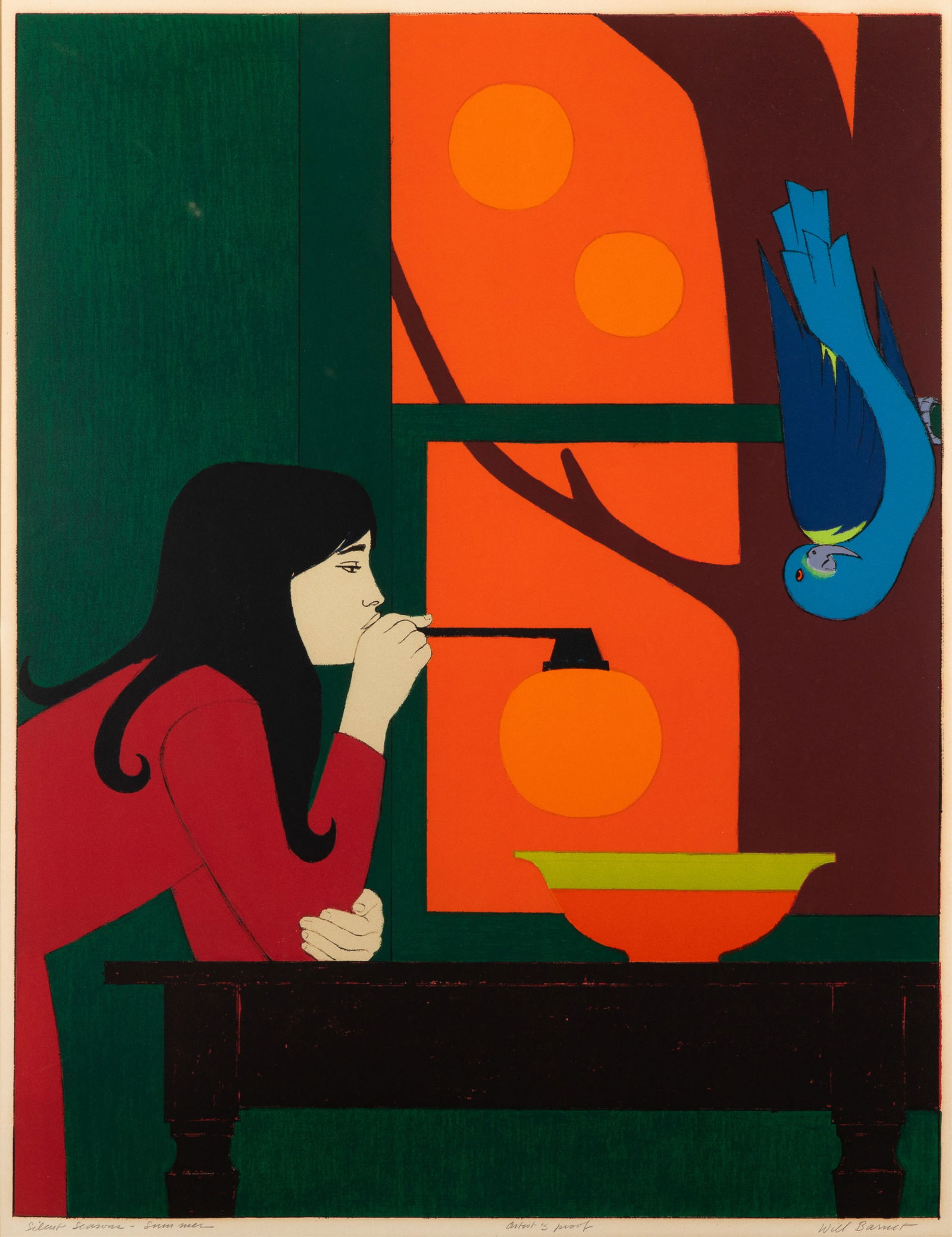 WILL R. BARNET (American, 1911-2012) (1 of 5)