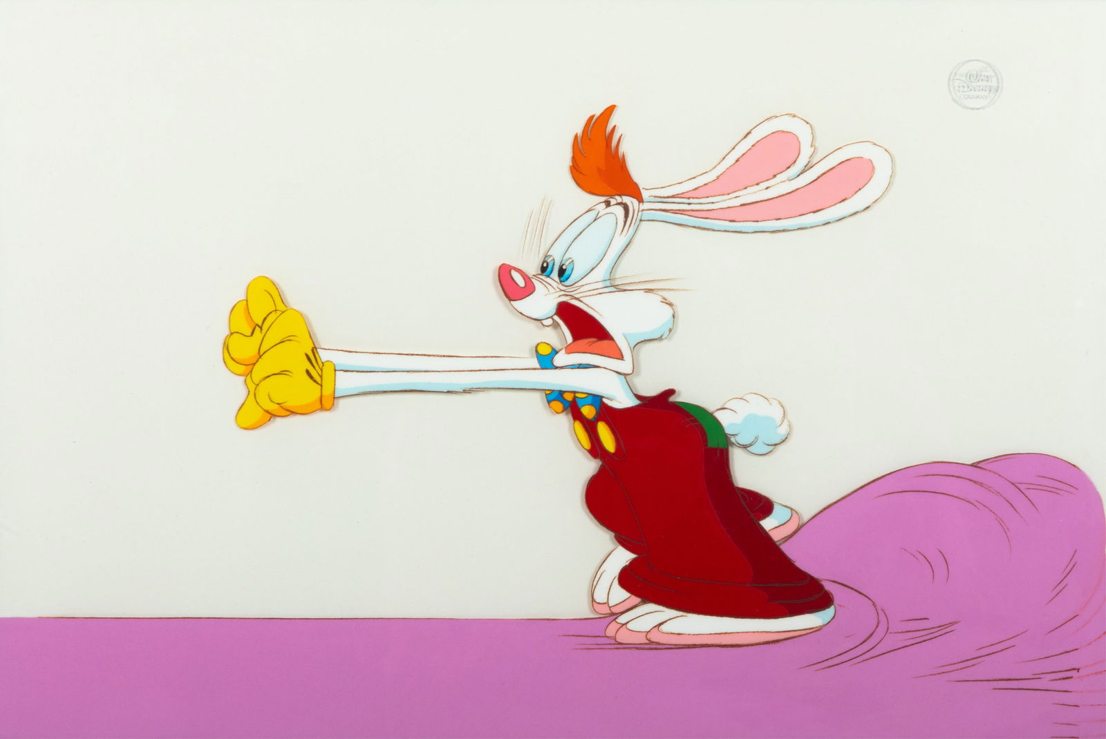 WHO FRAMED ROGER RABBIT ORIGINAL PRODUCTION CEL (1 of 5)