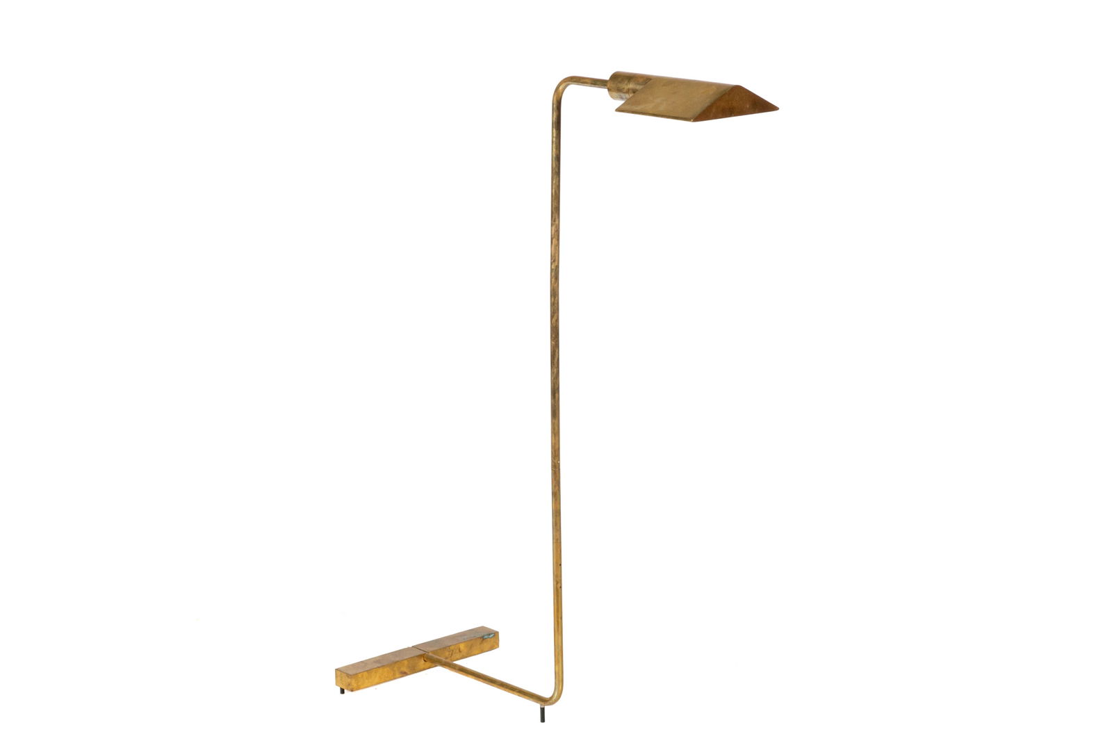 VINTAGE CEDRIC HARTMAN BRASS FLOOR READING LAMP (1 of 1)