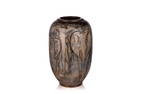 MONUMENTAL LOUIS MATHE POTTERY VASE