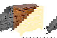 MINIATURE GEORGIAN STYLE THREE-DRAWER CHEST