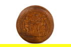 ITALIAN BURL WOOD SOUVENIR BOX