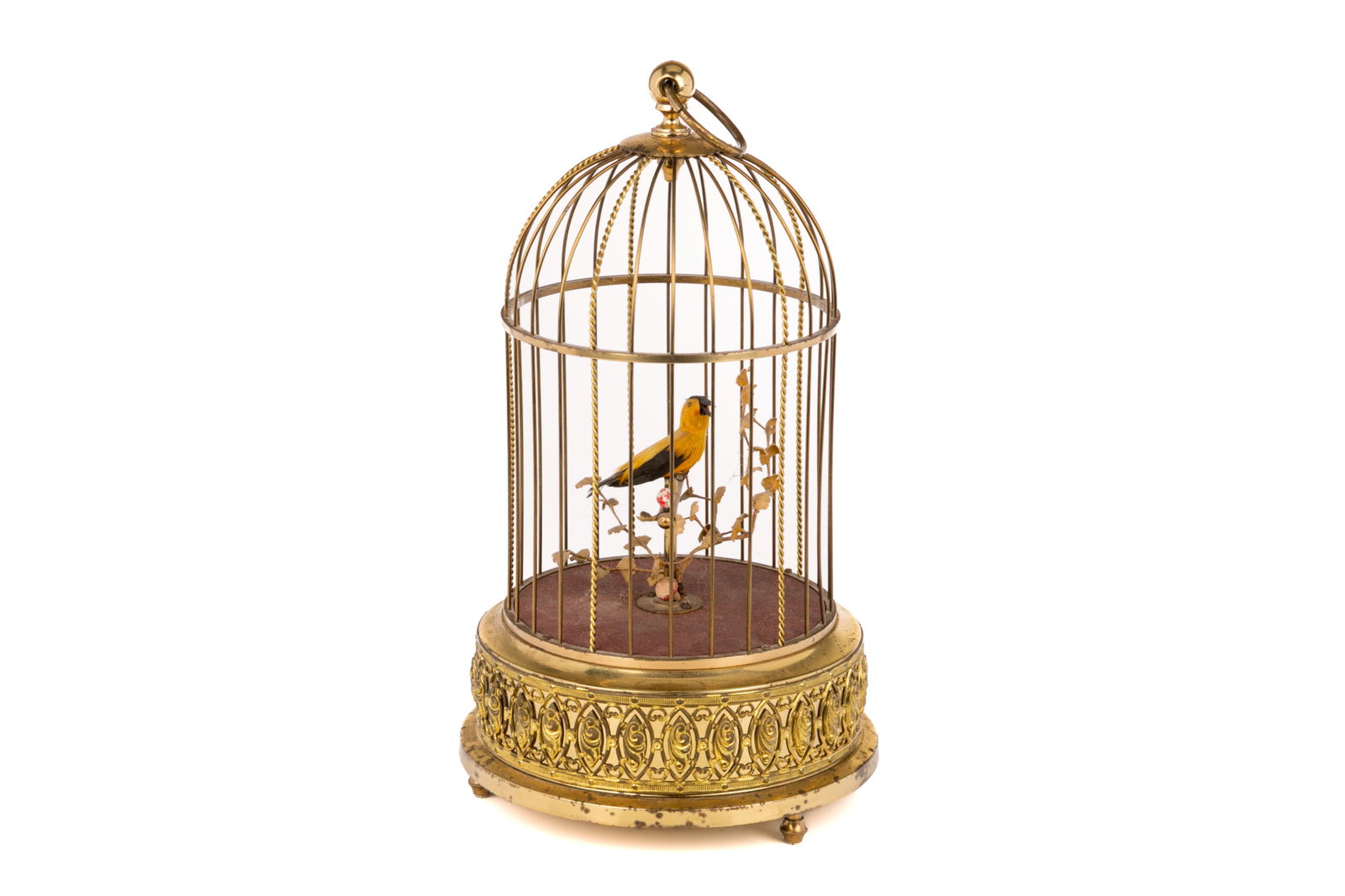 LARGE KARL GRIESBAUM BIRD CAGE AUTOMATON (1 of 4)