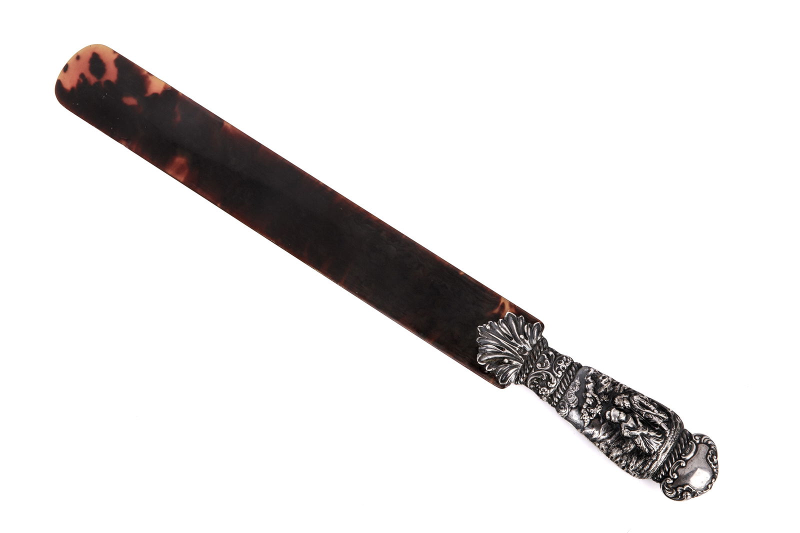 LATE 19th C ENGLISH SILVER PAGE TURNER (1 of 5)