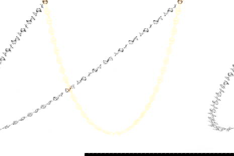 AUSTRIAN 18K YELLOW GOLD CHAIN NECKLACE, 20.3g: An 18k yellow gold anchor/ mariner chain with lobster claw clasp. Marked 'W3" for Vienna Austria gold.L. 47cm (18 1/2 in.)