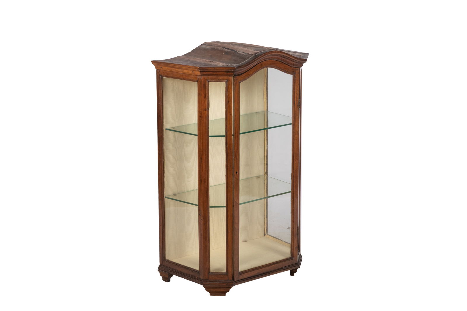 LOUIS XVI WALNUT TABLE TOP VITRINE (1 of 4)