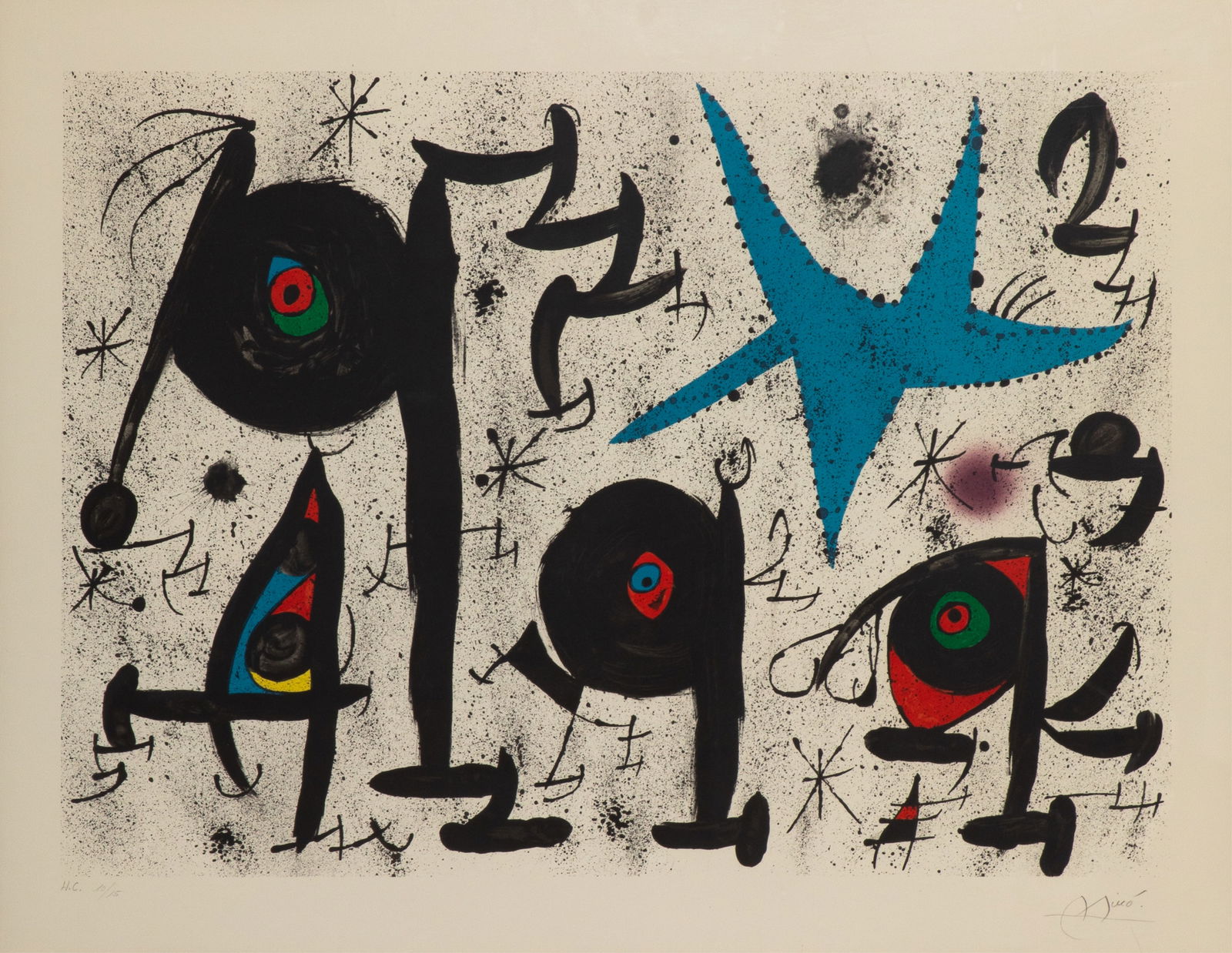 JOAN MIRO (Spanish, 1893-1983) (1 of 4)