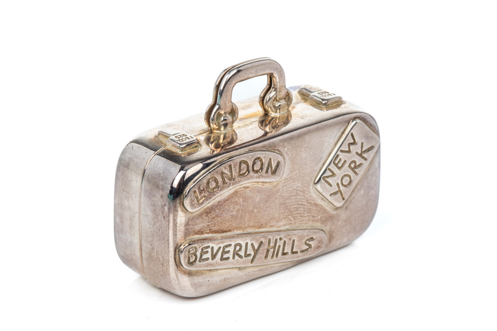 TIFFANY & CO. WORLD TRAVEL PILL BOX 37.1g (1 of 7)