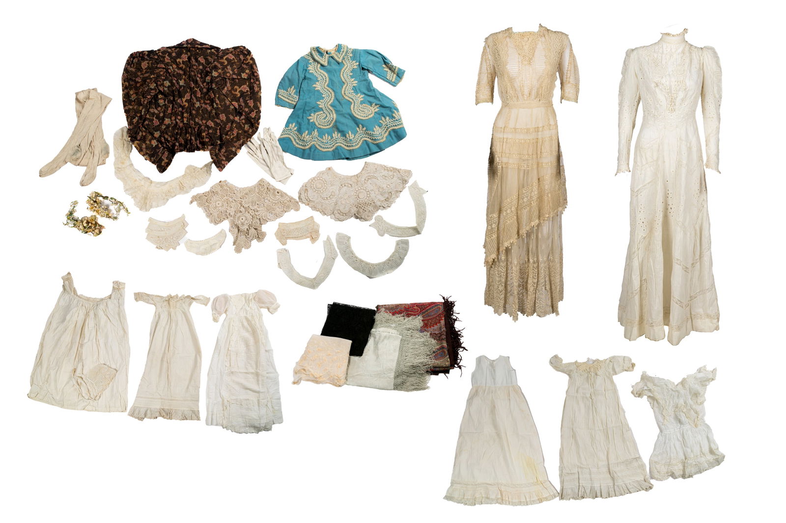 ANTIQUE VICTORIAN CLOTHING & UNDERGARMENTS (1 of 8)