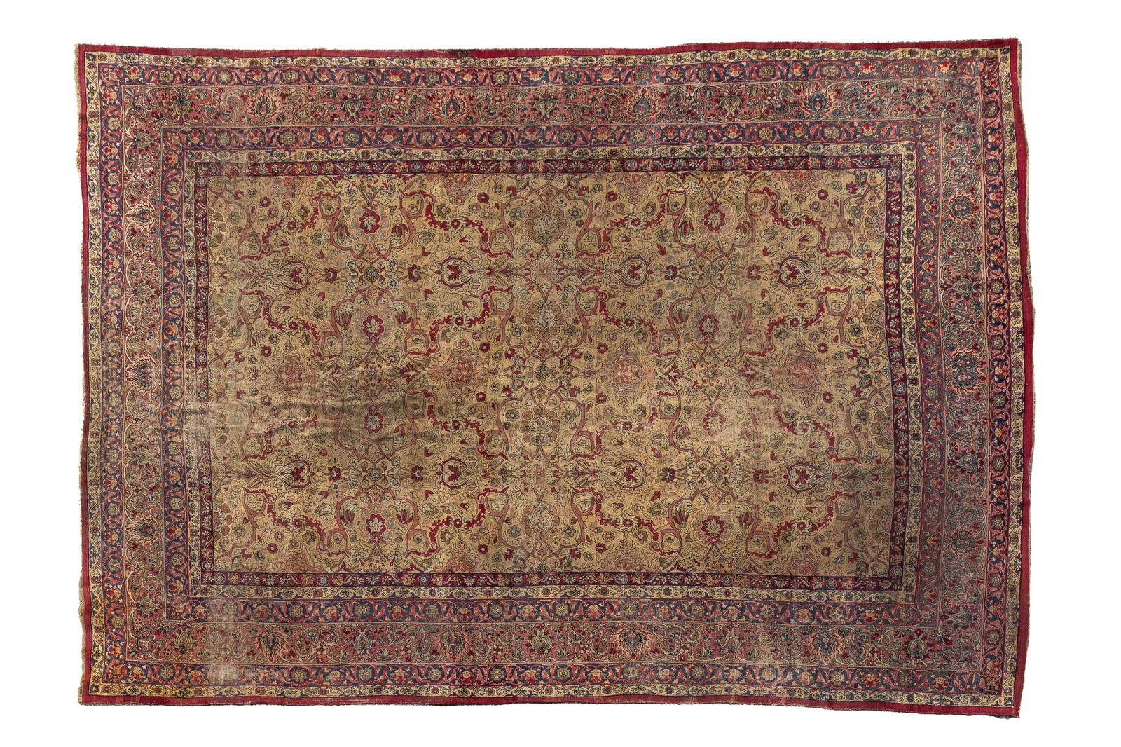 ANTIQUE KASHAN RUG (1 of 3)