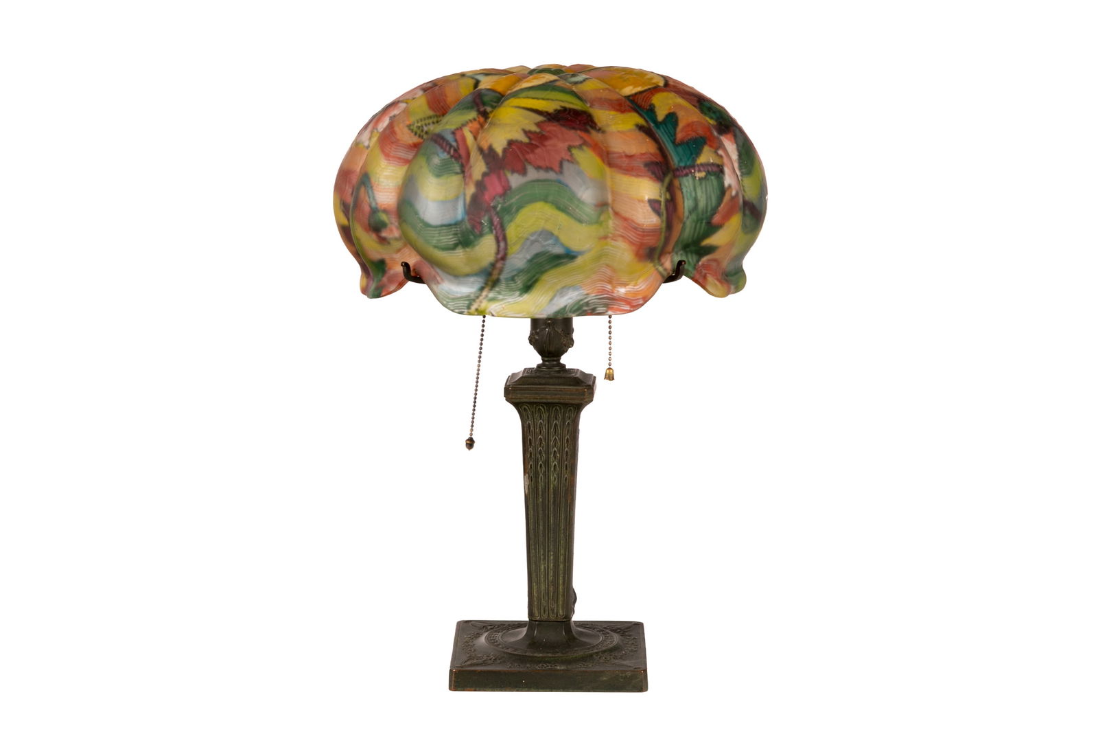 PAIRPOINT PUFFY TABLE LAMP (1 of 6)