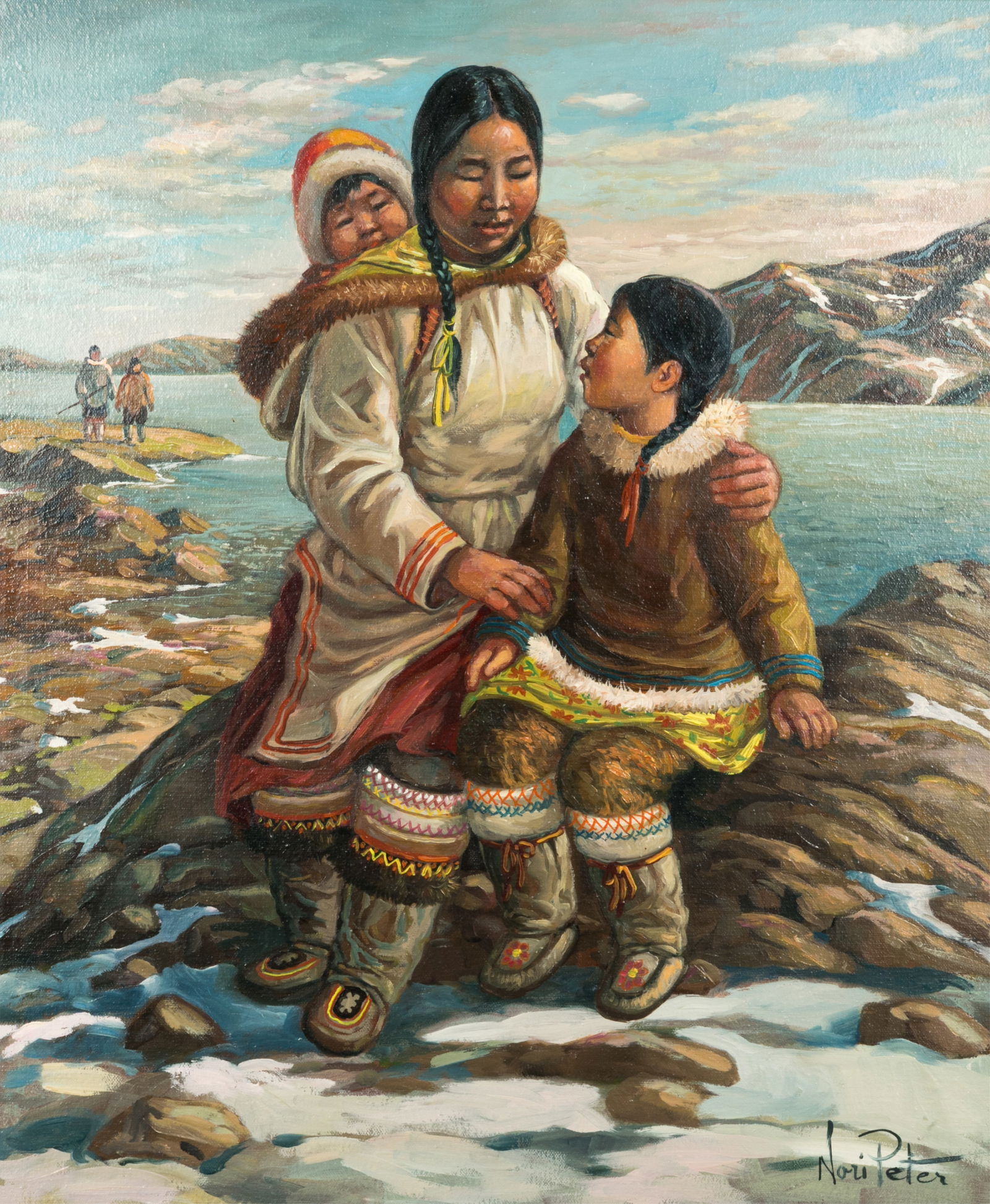 NORI PETER, OIL ON CANVAS (1 of 7)