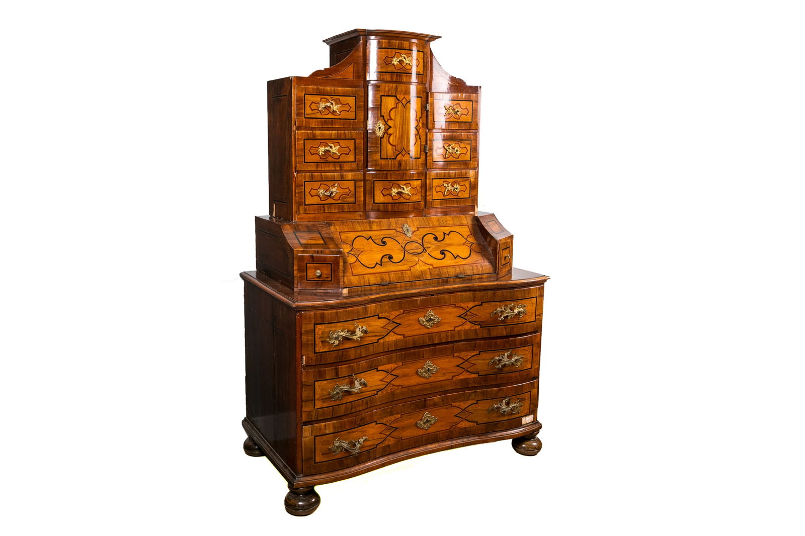 19th C NORTHERN EUROPEAN SECRETER (1 of 4)