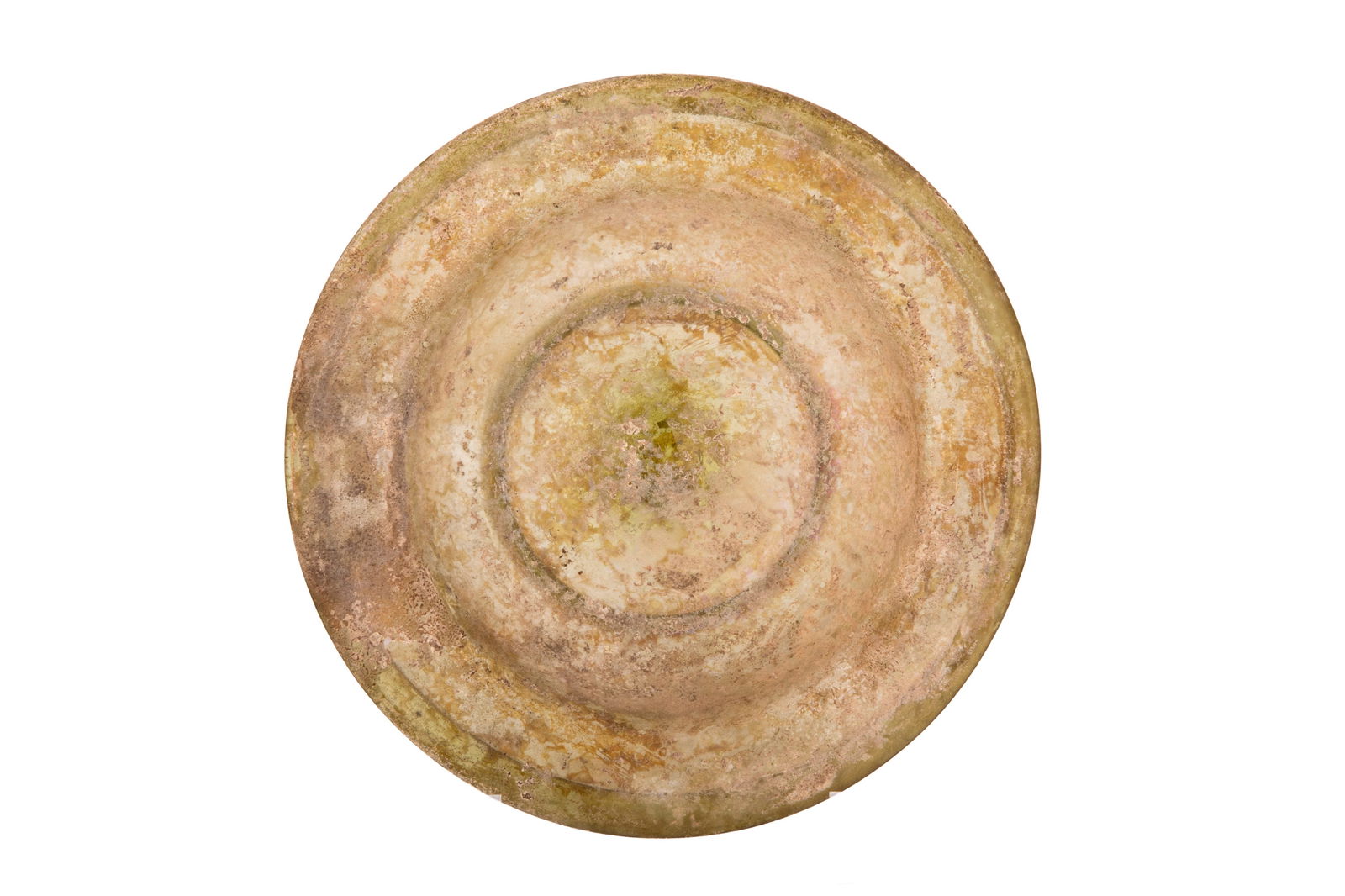 ANCIENT ROMAN GLASS DISH (1 of 4)