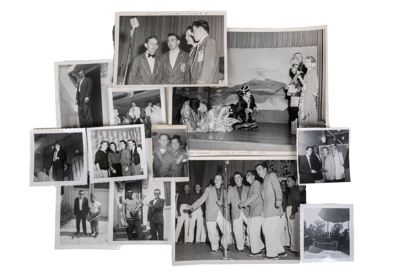 GROUP OF EARLY BLACK & WHITE PHOTOS (1 of 3)