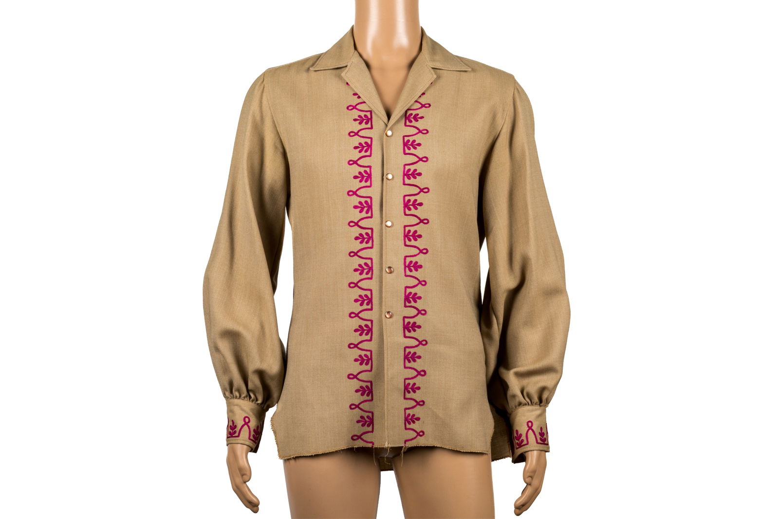 PINK LONG SLEEVED DRESS SHIRT (1 of 3)