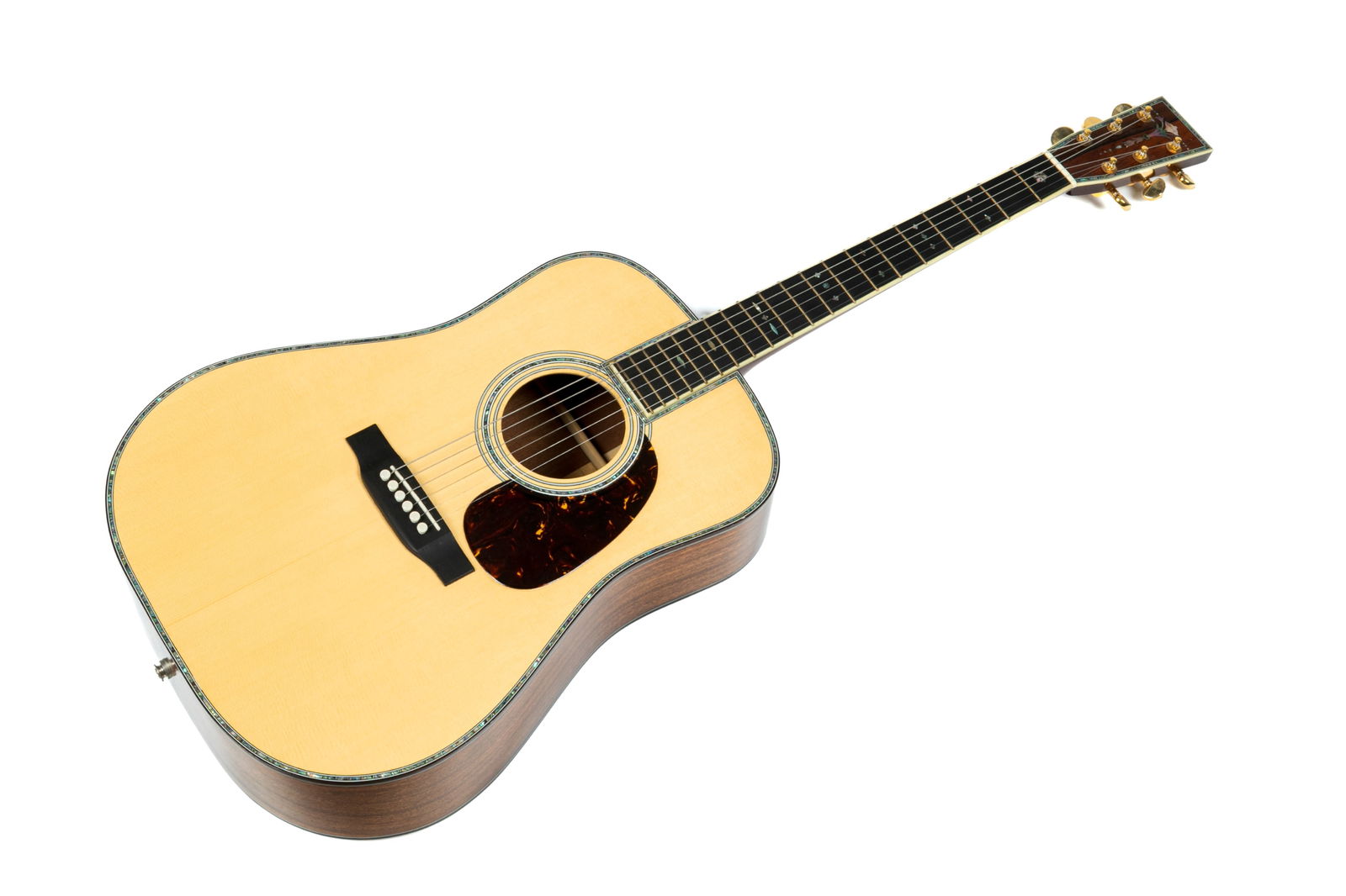 TERRY CLEMENTS' MARTIN DREADNOUGHT STYLE GUITAR (1 of 7)