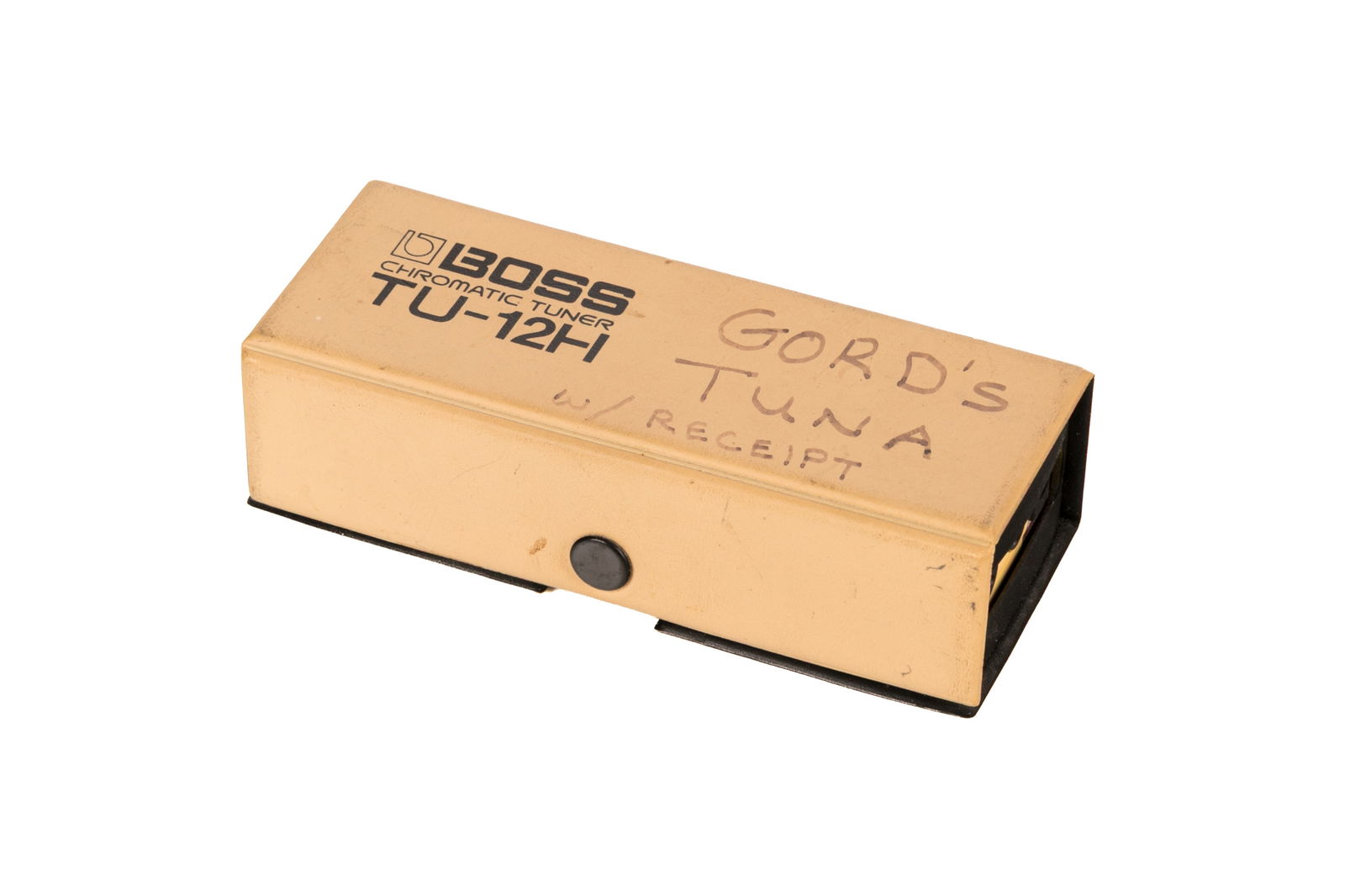 A BOSS CHROMATIC TUNER TU-12H "GORD'S TUNA" (1 of 5)