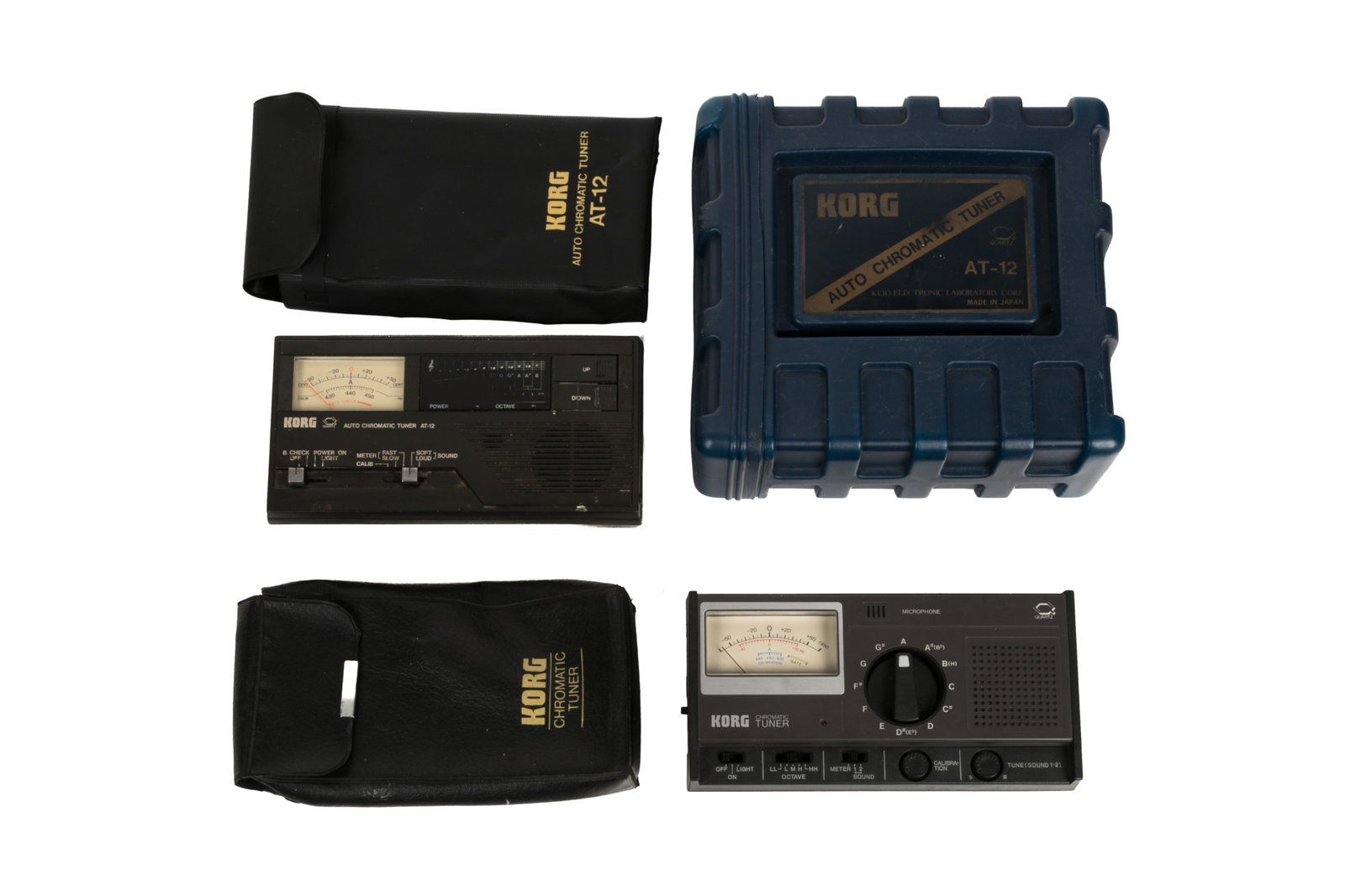 TWO KORG CHROMATIC TUNERS FROM LIGHTFOOT: .