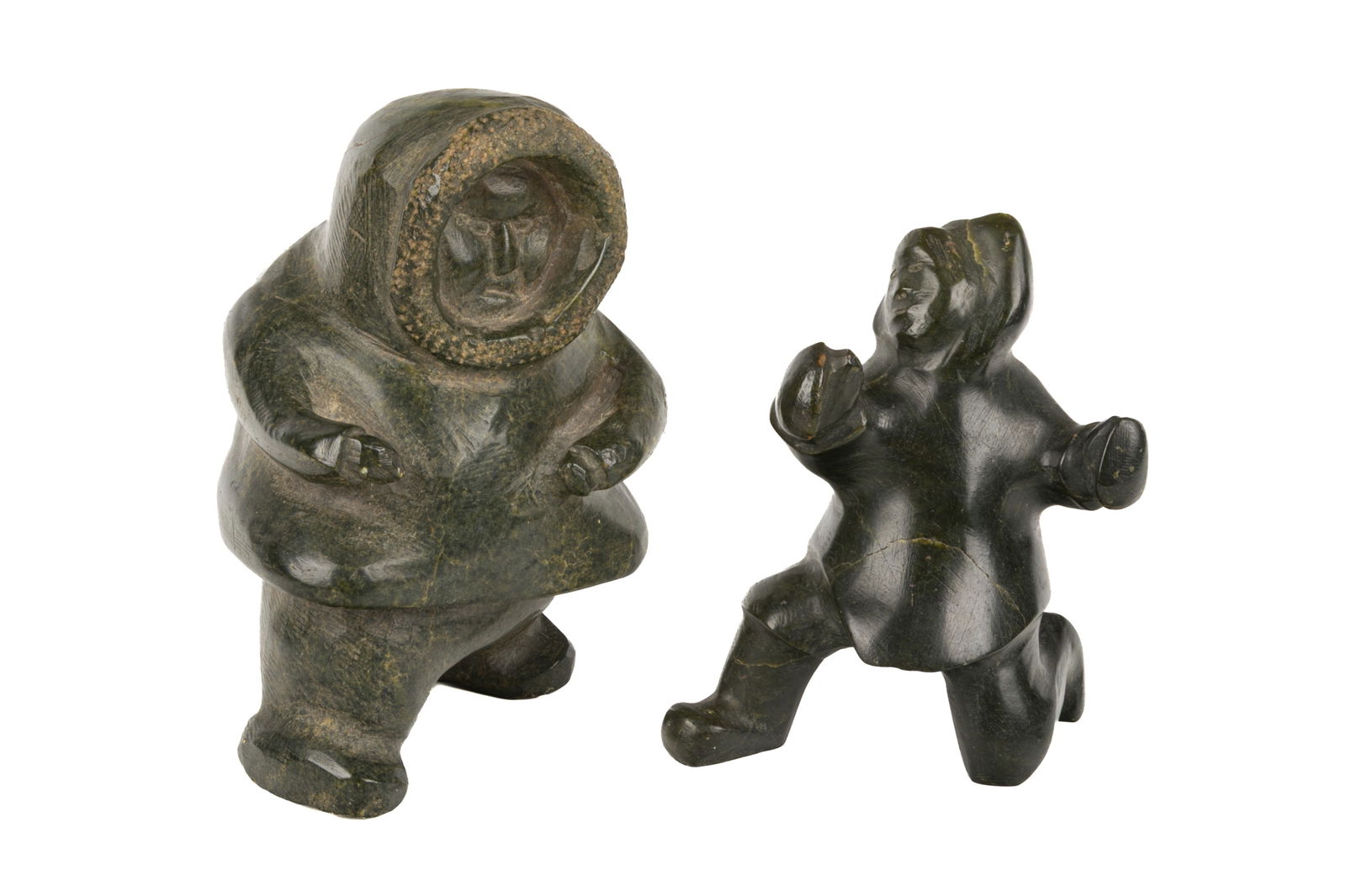 TWO BAFFIN HOODED FIGURES GIFT TO LIGHTFOOT (1 of 1)