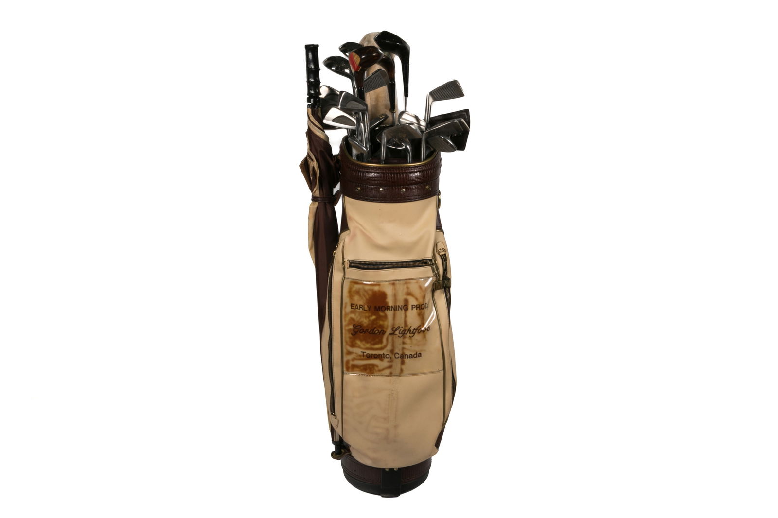 GORDON LIGHTFOOT'S GOLF BAG & CLUBS (1 of 6)